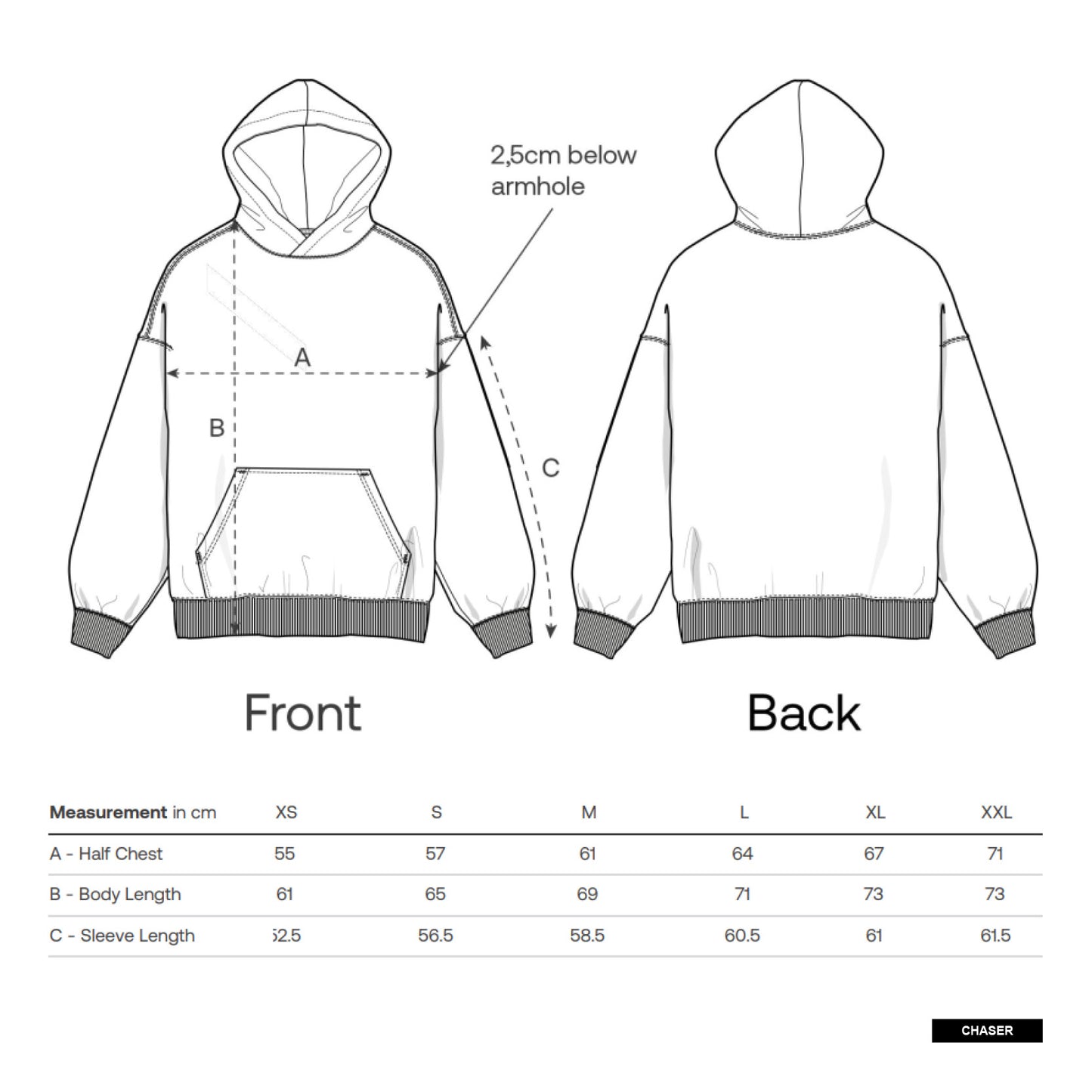 RELAXED HOODIE – GUCCI REBEL