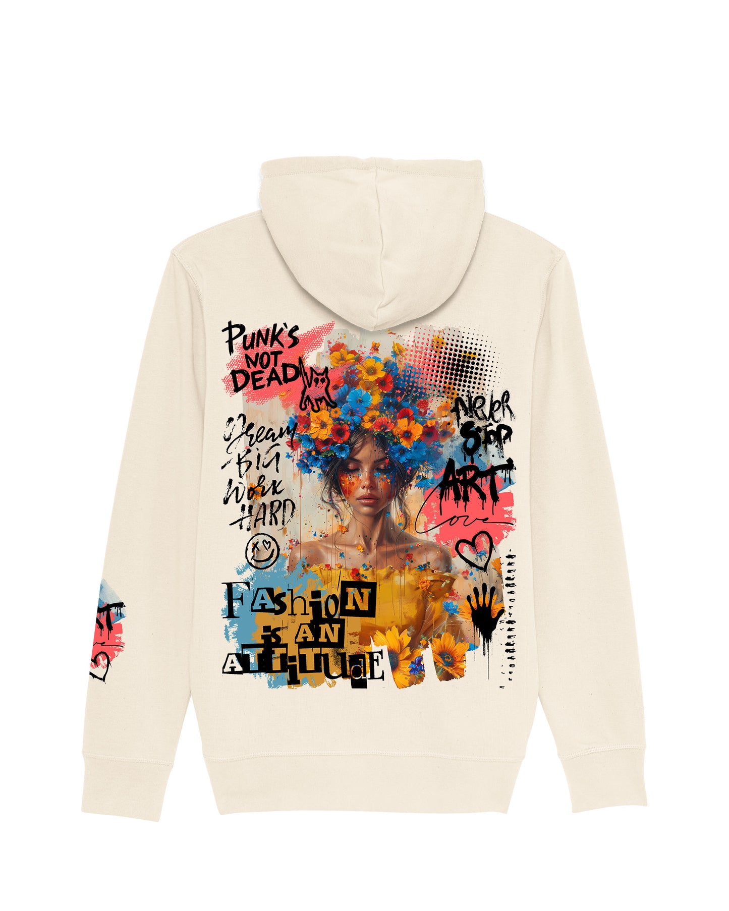 ZIP HOODIE – FLORA