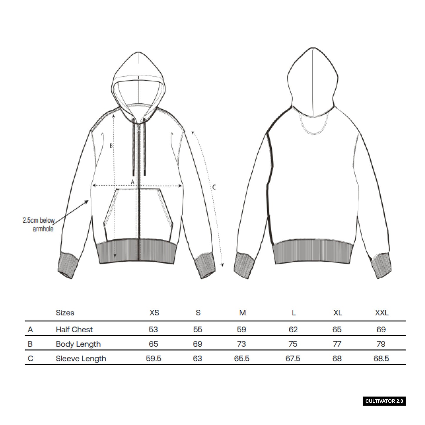 ZIP HOODIE – SURREAL