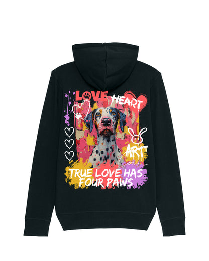 ZIP HOODIE – DOG LOVE