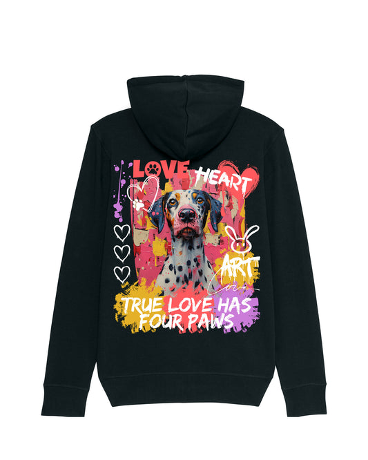 ZIP HOODIE – DOG LOVE