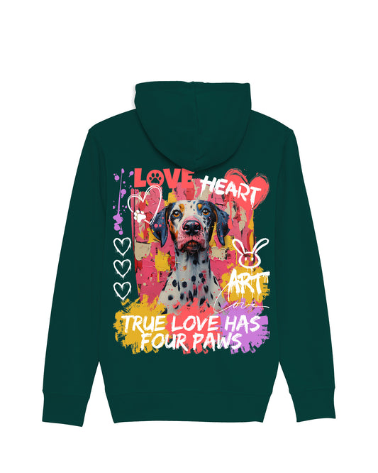 ZIP HOODIE – DOG LOVE