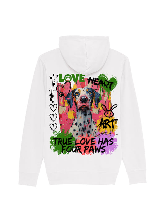 ZIP HOODIE – DOG LOVE