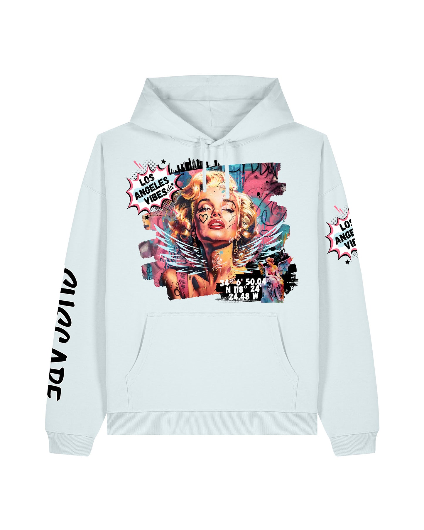 OVERSIZE HOODIE – LOS ANGELES VIBES