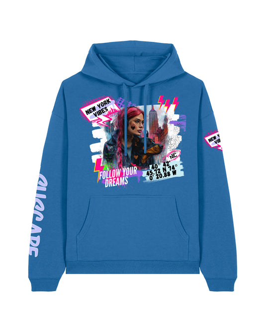 OVERSIZE HOODIE – NEW YORK VIBES