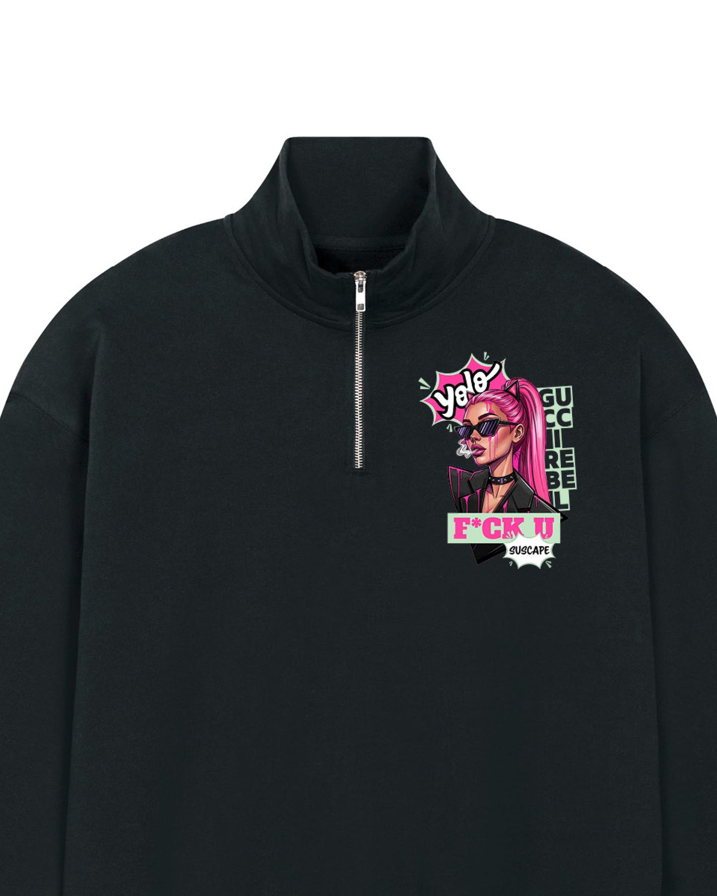 OVERSIZE HOODIE – GUCCI REBEL